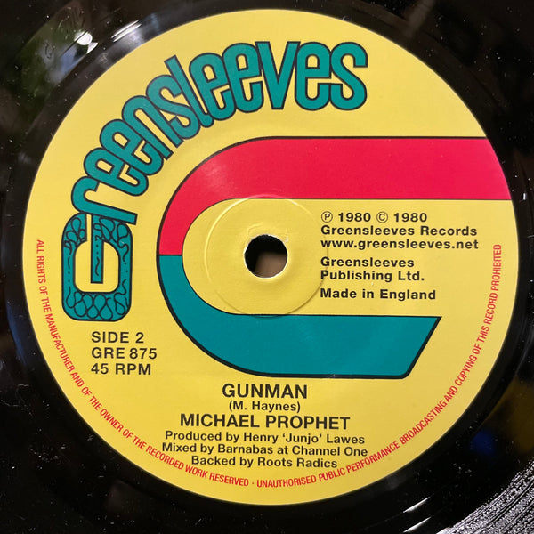 WAILING SOULS / MICHAEL PROPHET [Fire House Rock / Gunman]