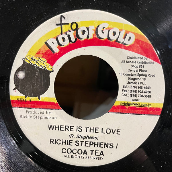 RICHIE STEPHENS, COCOA TEA [Where Is The Love]