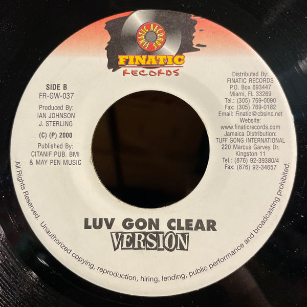 GLEN WASHINGTON [Luv Gon Clear]