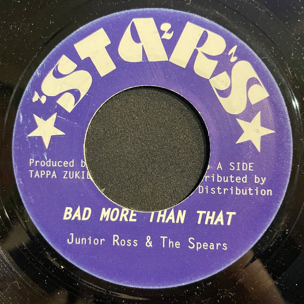JUNIOR ROSS & THE SPEARS [Bad More Than That]