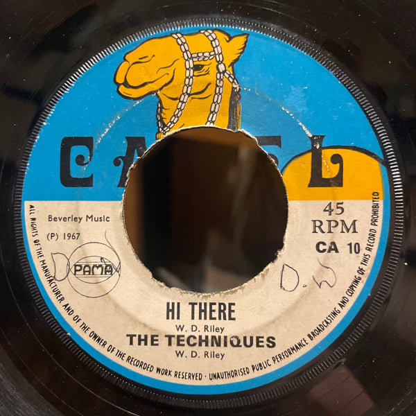 THE TECHNIQUES [Who You Gonna Run To / Hi There]