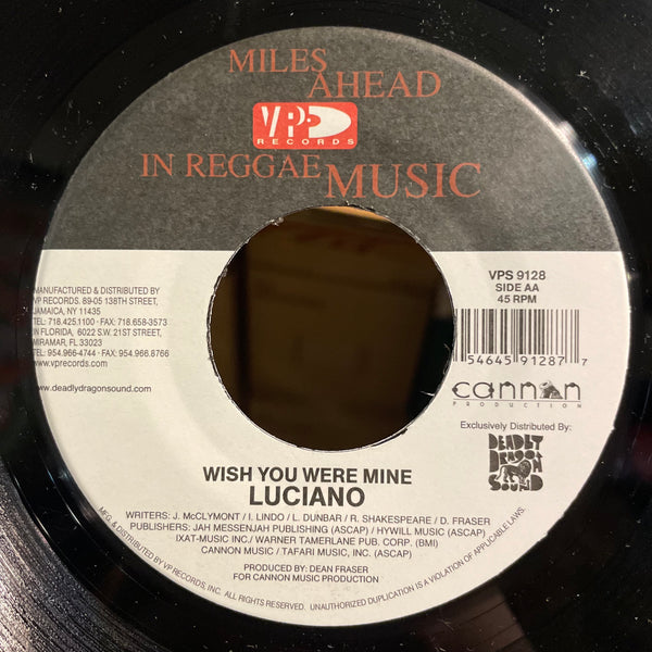 LUCIANO [Sweet Jamaica / Wish You Were Mine]