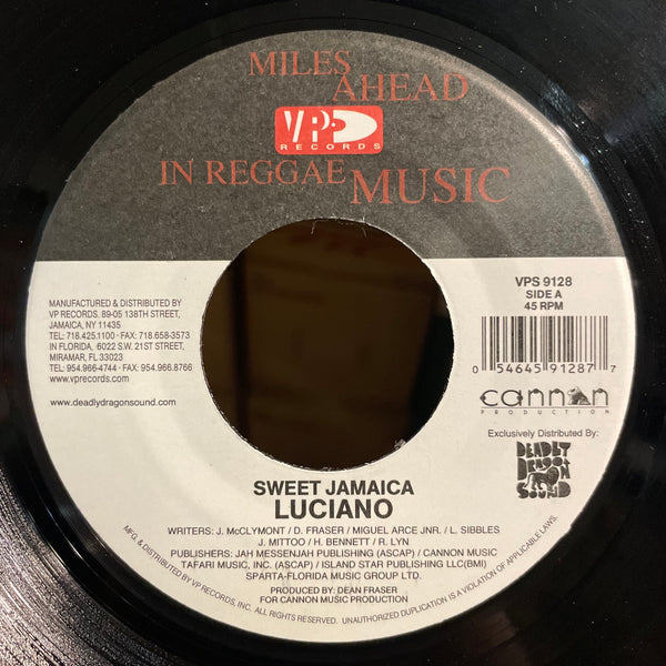 LUCIANO [Sweet Jamaica / Wish You Were Mine]