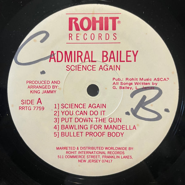 ADMIRAL BAILEY [Science Again]