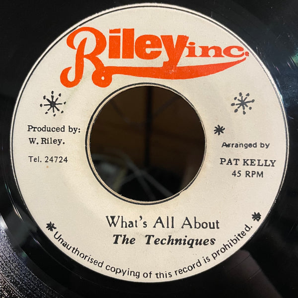 THE TECHNIQUES / LLOYD YOUNG [Whats All About / Automatic Boom]