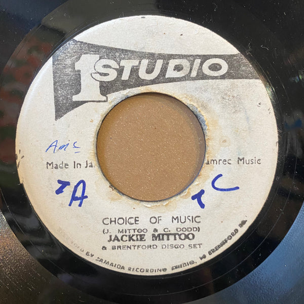 JACKIE MITTOO [Choice Of Music]