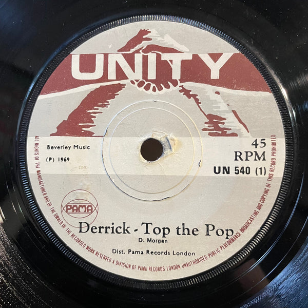 DERRICK MORGAN / GLEN ADAMS [Derrick Top The Pop /  Capone Revenge]