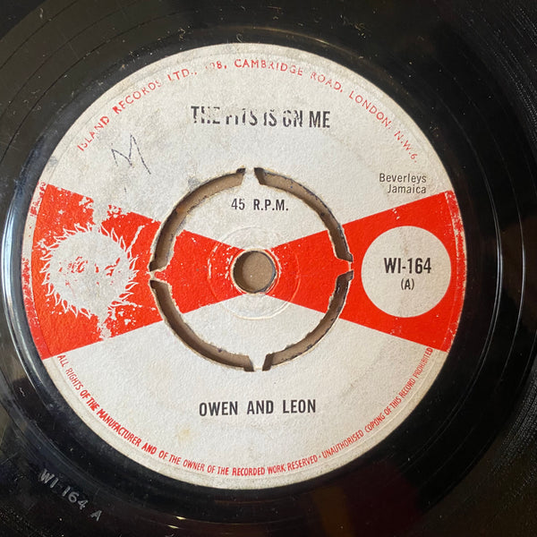 OWEN & LEON / TOMMY MCCOOK & THE SKATALITES  [The Fits Is On Me / Good News ]