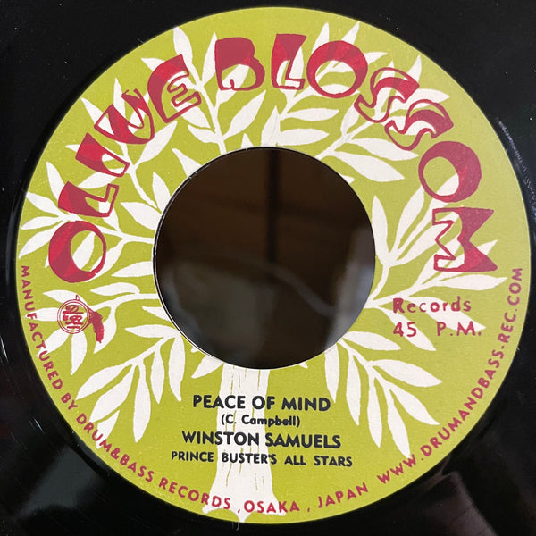 WINSTON SAMUELS / PRINCE BUSTER [Peace Of Mind / Black Man Must Be Free]