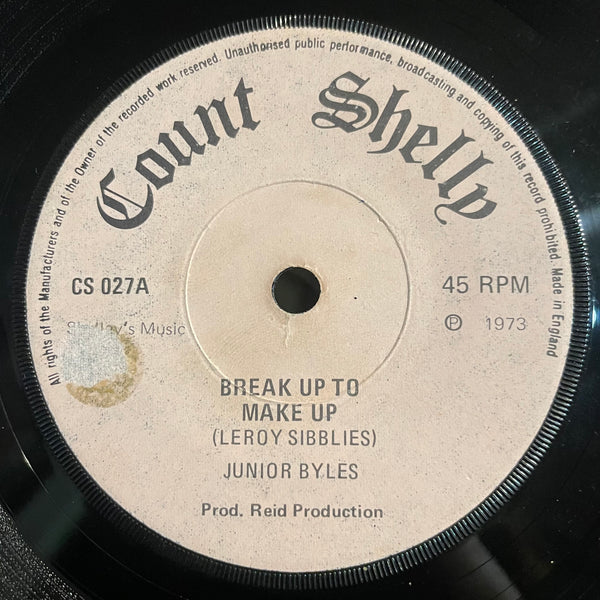 JUNIOR BYLES / YOUTH MAN [Break Up To Make Up / Plat Skank]