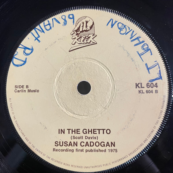 SUSAN CADOGAN [Congratulations / In The Ghetto]