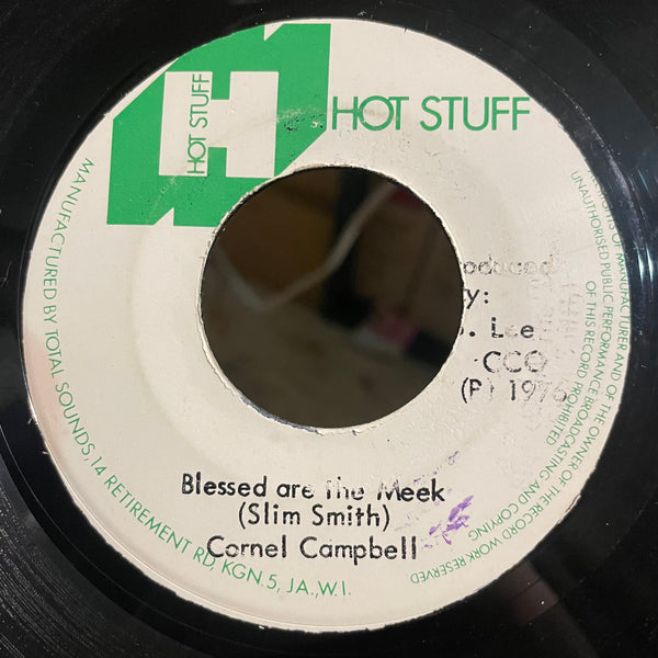 CORNELL CAMPBELL(AKA SLIM SMITH)/DOC ALIMANTADO [Blessed Are The Meek / Chant To Jah]
