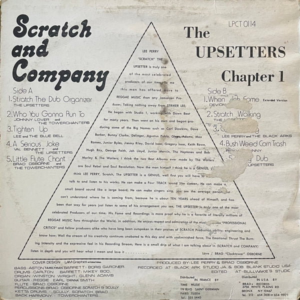 THE UPSETTERS  [Scratch And Company - Chapter 1 The Upsetters]