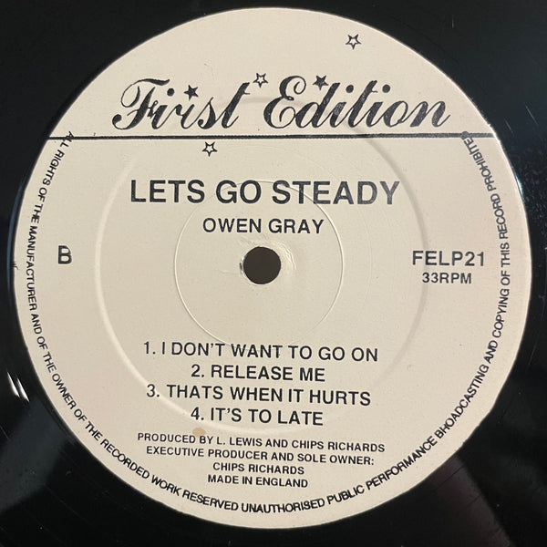 OWEN GRAY [Lets Go Steady]