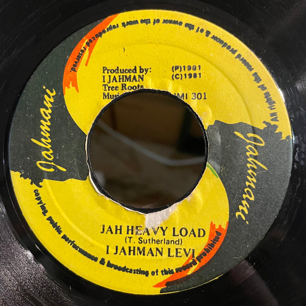 I JAH MAN [Jah Heavy Load / Bits & Pieces Of Love]