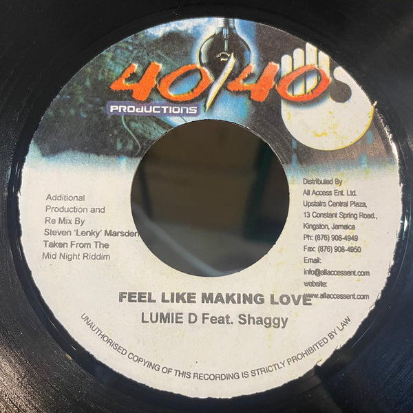 LUMIE D FEAT. SHAGGY [Feel Like Making Love]