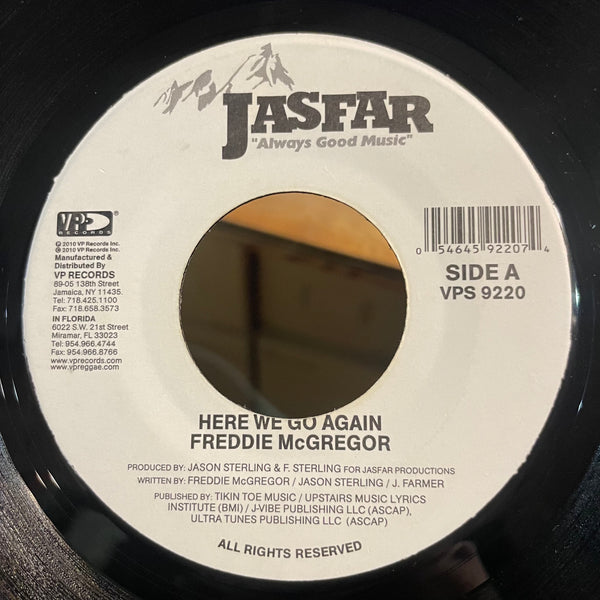 FREDDIE MCGREGOR / SHEMA MCGREGOR [Here We Go Again / You & I]