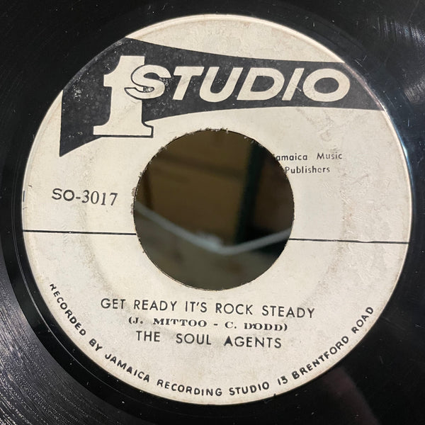 SOUL AGENTS / BOB & THE BELTONES [Get Ready It's Rock Steady / Smile Like An Angel]