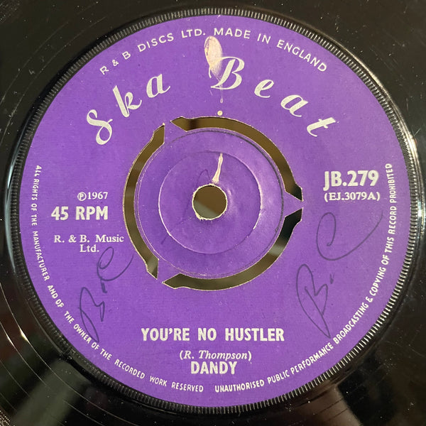 DANDY [No No / You're No Hustler]