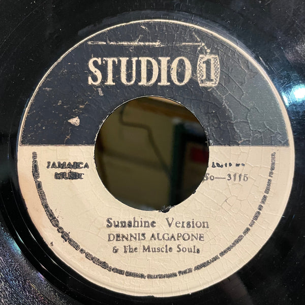 DENNIS ALCAPONE / ROLAND ALPHONSO  [Sunshine Version / Shelly Belly ]