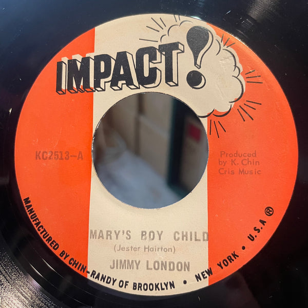 JIMMY LONDON [Mary's Boy Child]