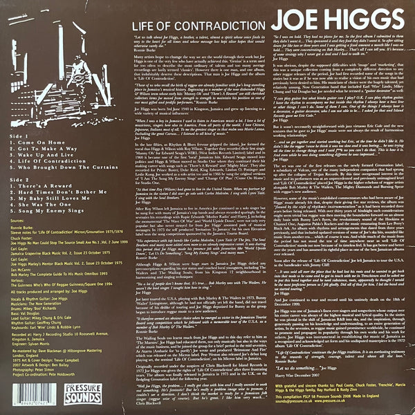 JOE HIGGS [Life Of Contradiction]