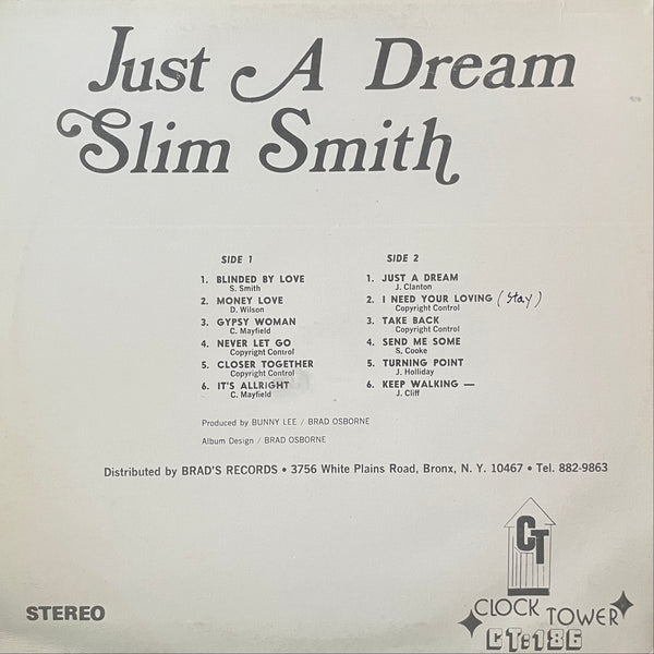 SLIM SMITH [Just A Dream]