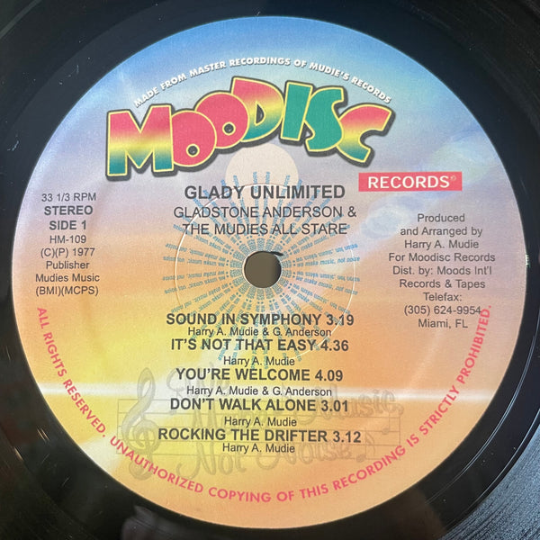 GLADSTONE ANDERSON AND MODIES ALL STARS [Glady Unlimited]