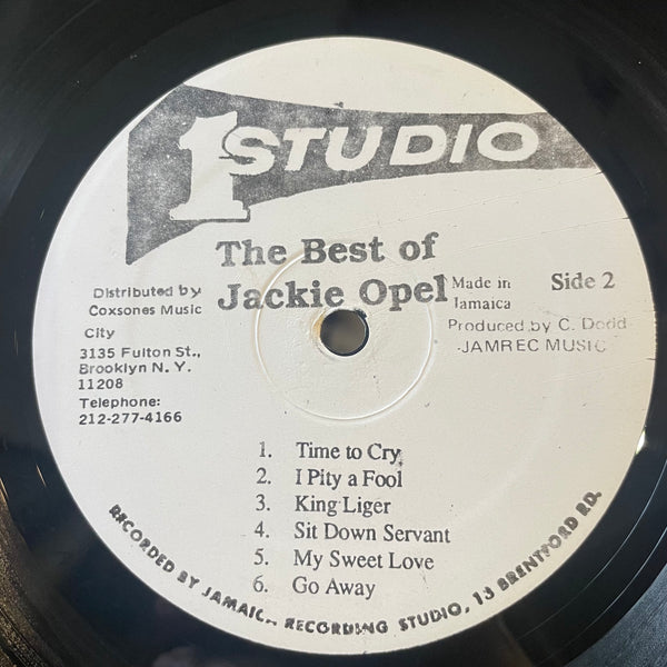 JACKIE OPEL [The Best Of Jackie Opel]