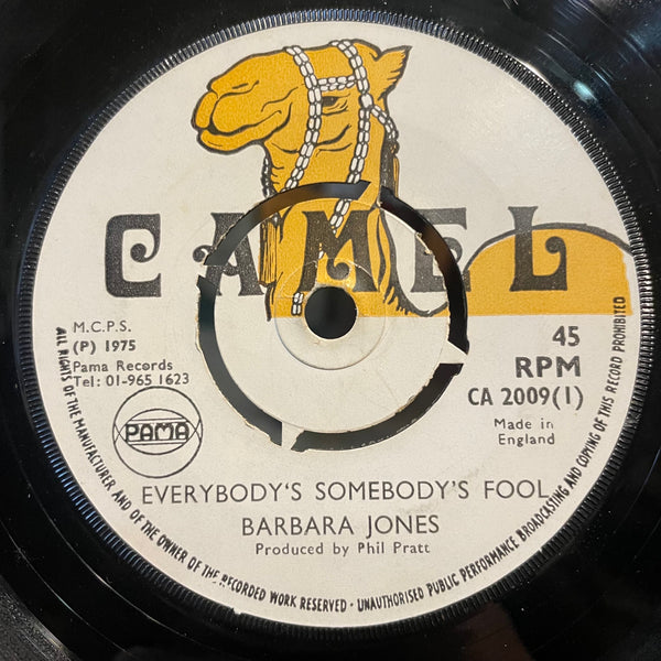 BARBARA JONES [Everybody's Somebody's Fool]