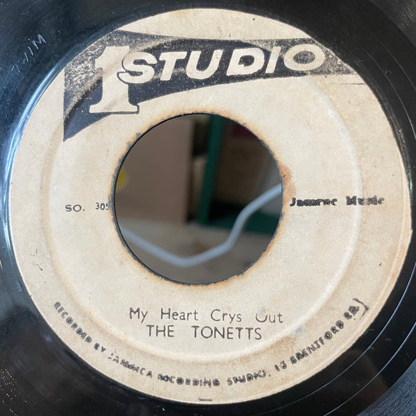 THE TONNETS / RIGHTOUS FLAMES [My Heart Crys Out / I Was Born To Be Loved]