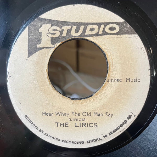 THE LYRICS [Hear What The Old Man Say]