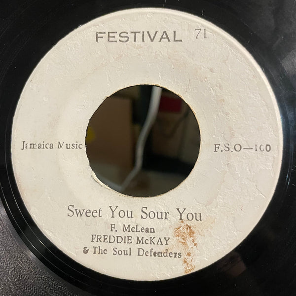 FREDDIE MCKAY / JACKIE MITTOO  [Sweet You Sour You /Touching You]