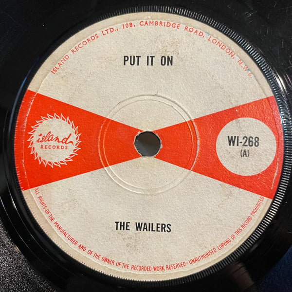 THE WAILERS [Put It On / Love Won't Be Mine]