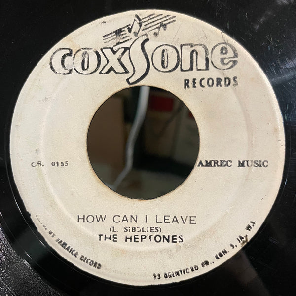 THE HEPTONES / JACKIE MITTOO [How Can I Leave / Sexy Taste]