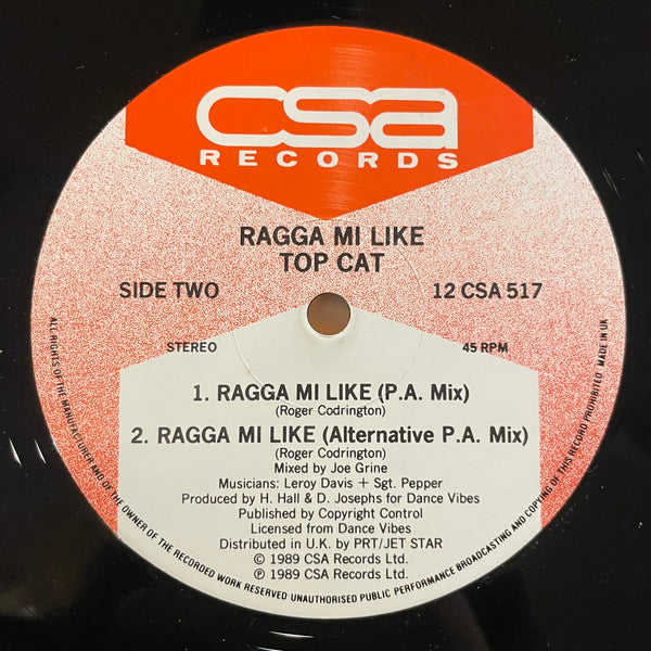 TOP CAT & TONY MICHAEL [Ragga Mi Like]