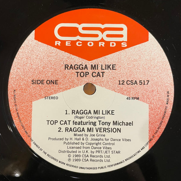 TOP CAT & TONY MICHAEL [Ragga Mi Like]