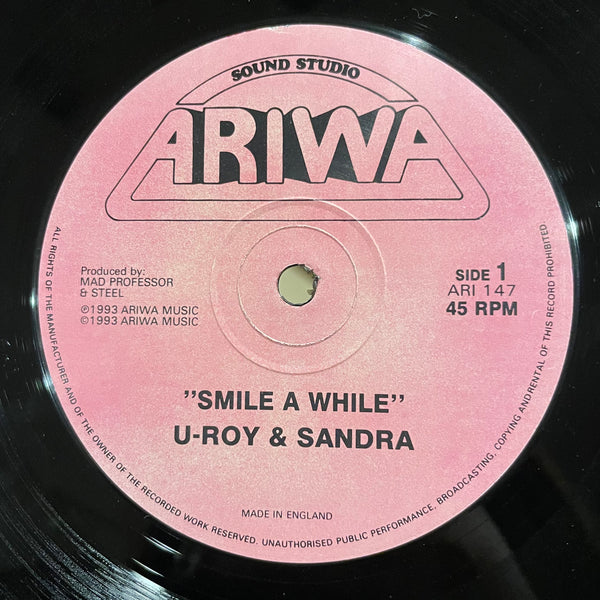 U-ROY & SANDRA / U-ROY & YABBY-U [Smile A While / I'm A Rastaman]