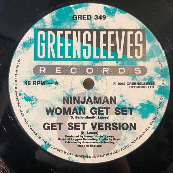NINJAMAN / YELLOWMAN [Woman Get Set / You'll Lose A Good Thing]
