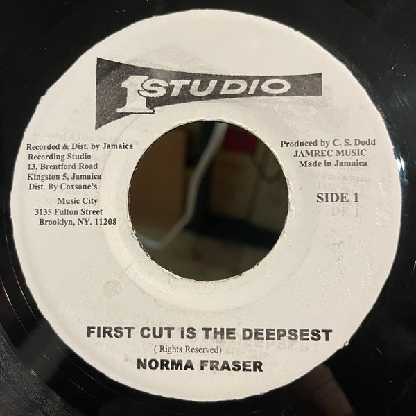 名盤　レゲエ　Norma Frazer /First Cut Is The Drum & Bass Records | Reggae, Ska, RockSteady, Roots