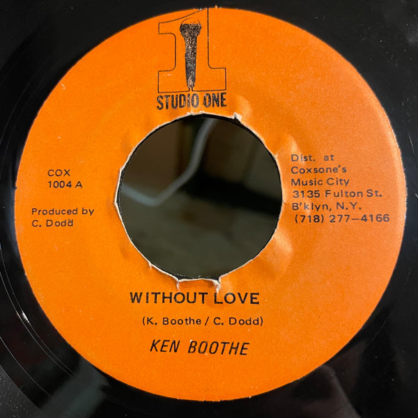 KEN BOOTHE / ROLAND ALPHONSO [Without Love / Maria Ellena]