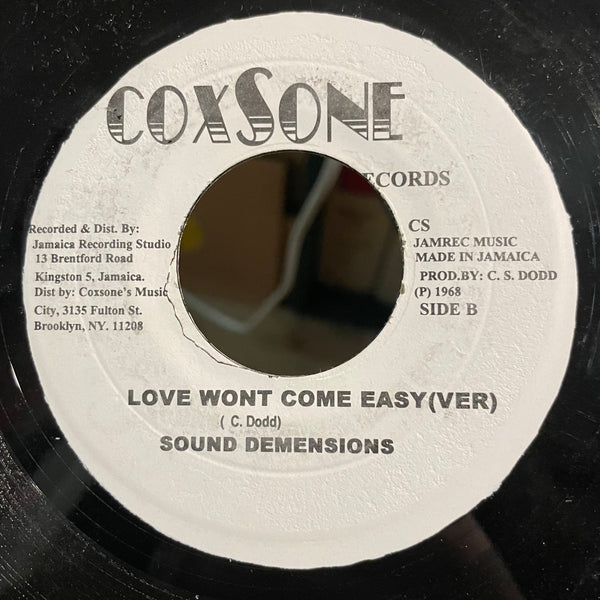 THE HEPTONES  [Love Won't Come Easy]