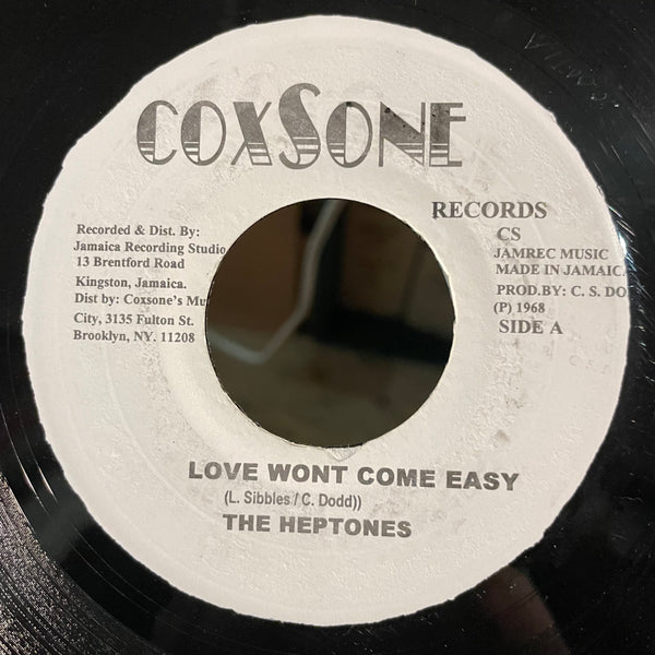 THE HEPTONES  [Love Won't Come Easy]