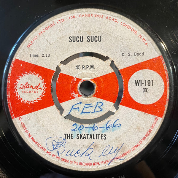 THE SKATALITES [Dr. Kildare / Sucu Sucu]