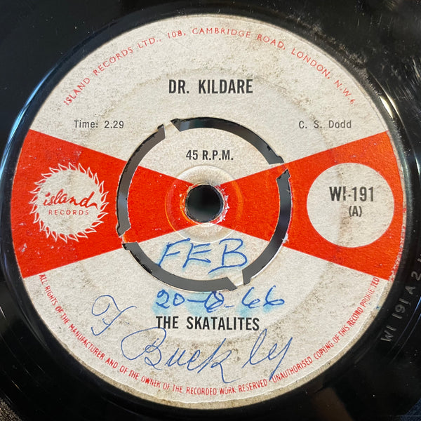 THE SKATALITES [Dr. Kildare / Sucu Sucu]