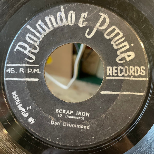 KEN BOOTHE (AS DRAGONAIRES ORCH.) /  DON DRUMMOND [Prevention / Scrap Iron]