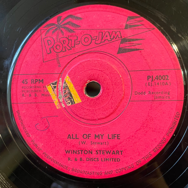 WINSTON  STEWART [All Of My Life / How Many Time]