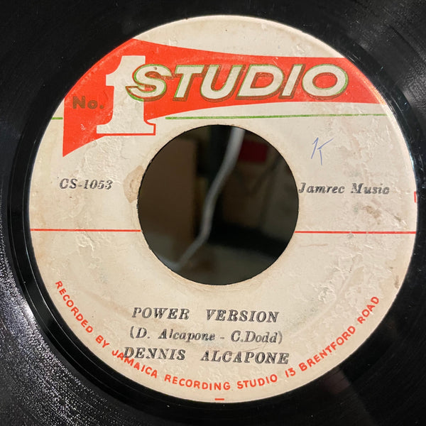 BLUES BUSTERS / DENNIS ALCAPONE  [Marjie / Power Version ]