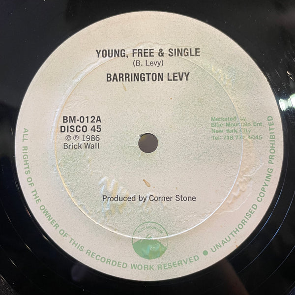 BARRINGTON LEVY [Young Free And Single]