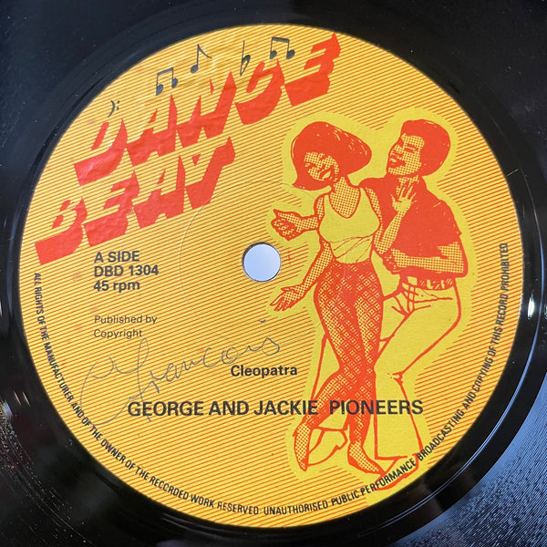 GEORGE AND JACKIE PIONEERS  [Cleopatra / Upside Down]